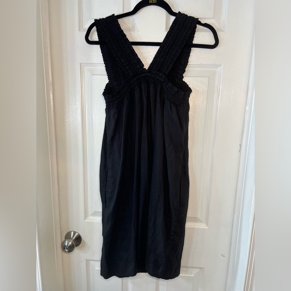 Everlane Elegant Black Sleeveless Dress 100% Line Size Small - Picture 2 of 9